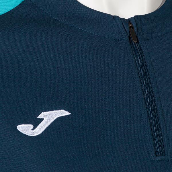 Joma Eco Championship Sweatshirt Navy/Fluo Turquoise